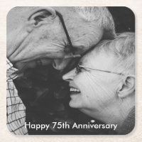 75th Wedding Anniversary Custom Photo