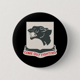 761st Tank Battalion - Black Panthers wo Txt 2 Inch Round Button