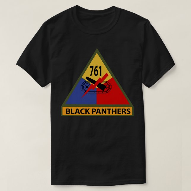 761st Tank Battalion SSI w Name Tape (Design Front)