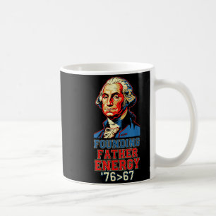 76 67 George Washington Founding Father History Fu Coffee Mug