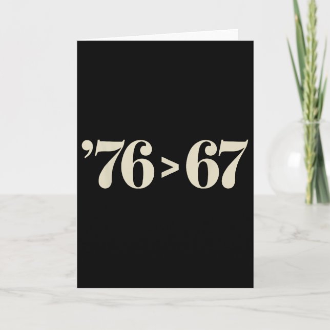 76 67 Self-evident - Make History Fun Original  Card (Front)