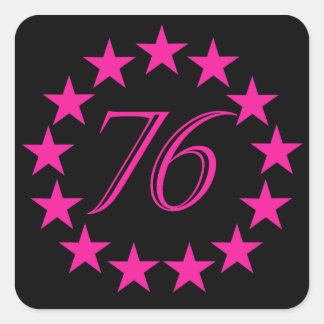 76 Special Square Sticker
