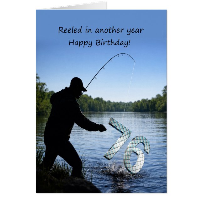 76th Birthday Fisherman  (Front)