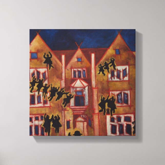 770 Beis Chayenu Canvas Print (Front)