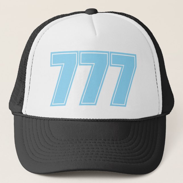 777 TRUCKER HAT (Front)