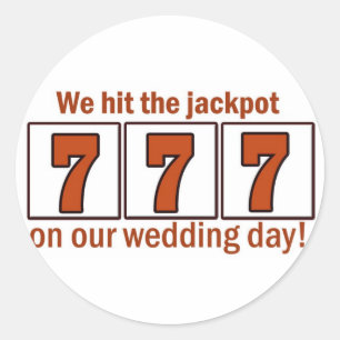 777 We hit the jackpot stickers