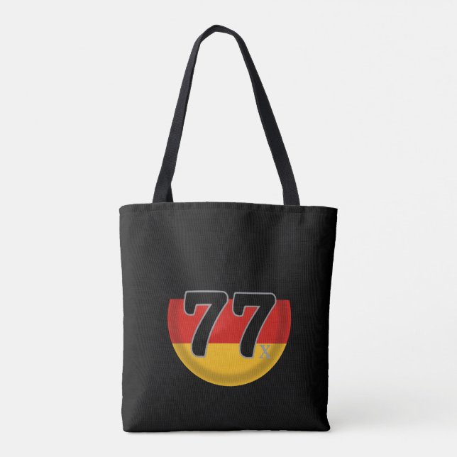 77 Deutschland Generation X Tote Bag (Back)