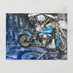 77 FXS Lowrider-the Shovelhead Series Postcard