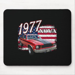 77 Nova 2 Ss 4th Of July American  Mouse Pad