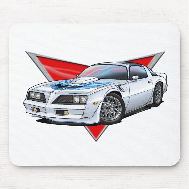 77TA_white Mouse Pad (Front)