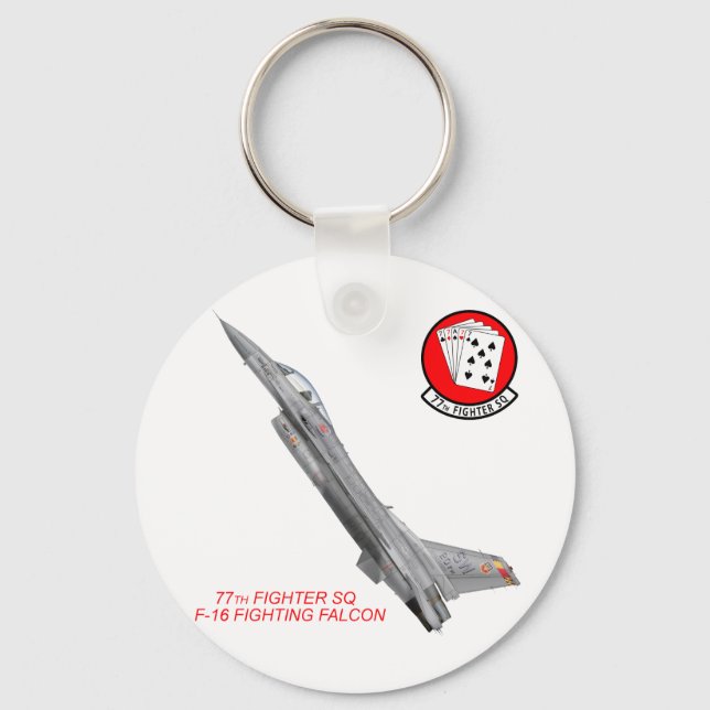 77th Fighter Squadron Keychain (Front)