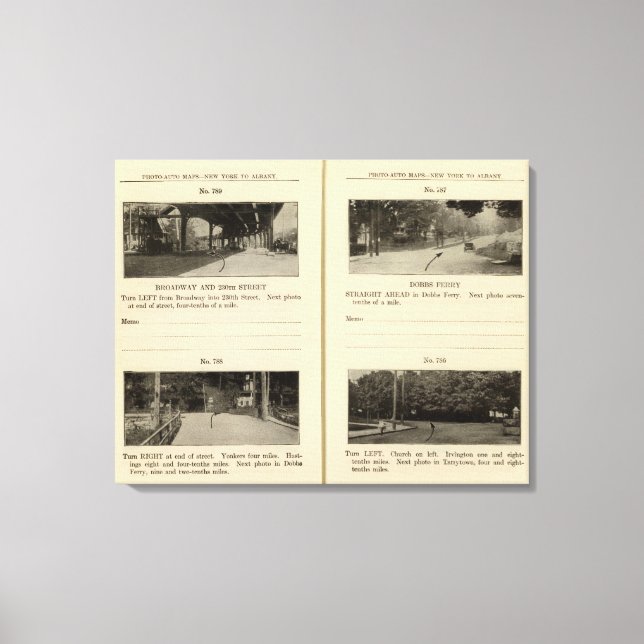 78689 Broadway & 230th St Dobbs Ferry Canvas Print (Front)