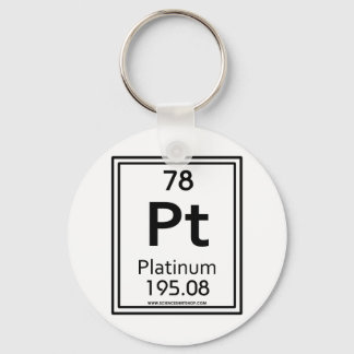 78 Platinum Keychain