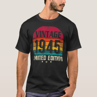 78 Years Old Vintage 1945 78th Birthday T-Shirt