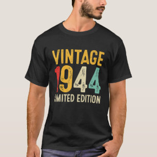 78th Birthday Gift 78 Years Old Vintage 1944 T-Shirt