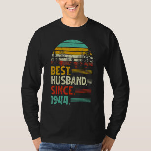 78th Wedding Anniversary Funny Best Husband Since T-Shirt