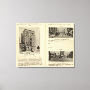 79496 Hotel Wolcott Broadway at 31st & 42nd Canvas Print