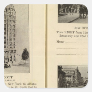 79496 Hotel Wolcott Broadway at 31st & 42nd Square Sticker