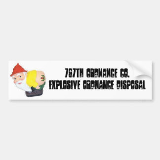 797th Ordnance Co. EOD Fort Hood Bumper Sticker