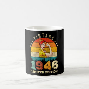 79 Year Old Bday 1946 Vintage 79th Birthday Women Coffee Mug