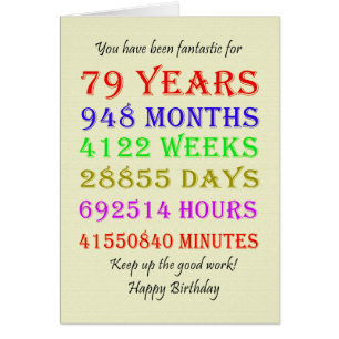 79e anniversaire Jalons
