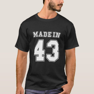 79Th Birthday Idea Vintage Made In 1943 T-Shirt