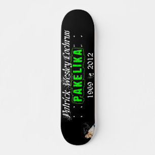 7 1/4" Pakelika Tribute Skateboard Deck
