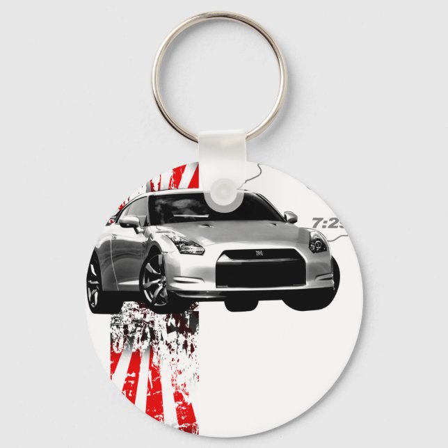 7:29 GT-R KEYCHAIN (Front)