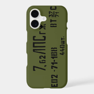 7.62X39 Ammo Can iPhone Case