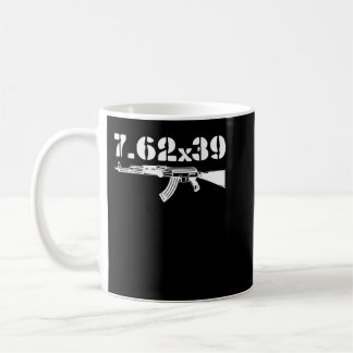 7.62X39 Calibre Ammo AK-47 Gun Coffee Mug