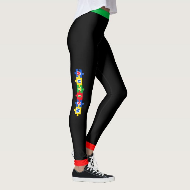 # 7 Autism Awareness  - Leggings (Right)