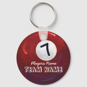 7 Ball Keychain