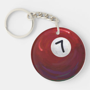 7 Ball Keychain