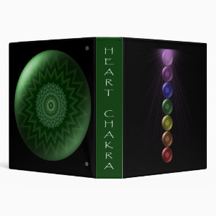 7 Chakra 3 Ring Avery Binder