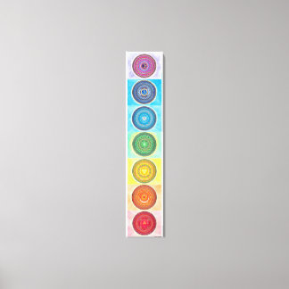 7 Chakra Canvas Print