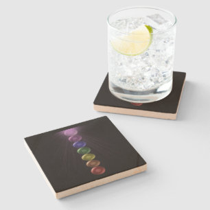 7 Chakra Square Drinks Coaters Stone Coaster