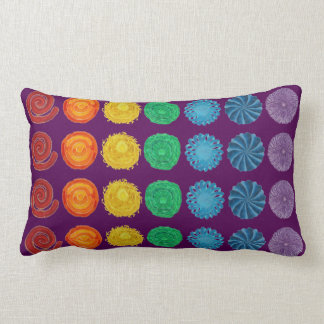 7 Chakras #1 Healing Artwork Lumbar Pillow