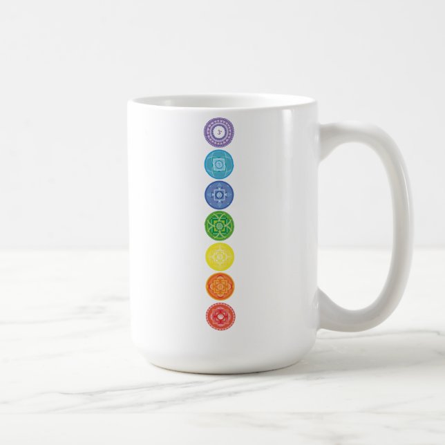 7 Chakras Coffee Mug (Right)