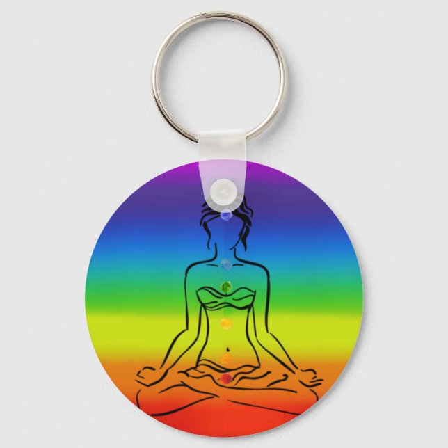 7 Chakras Keychain (Front)