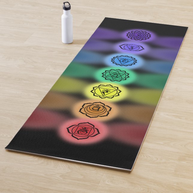 7 chakras yoga mat (In Situ)