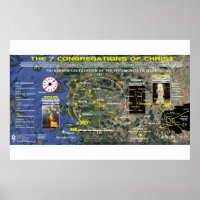 7 Churches of Revelation - Topographical Layout