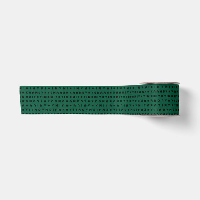 7 DAYS OF KWANZAA SATIN RIBBON (Front)