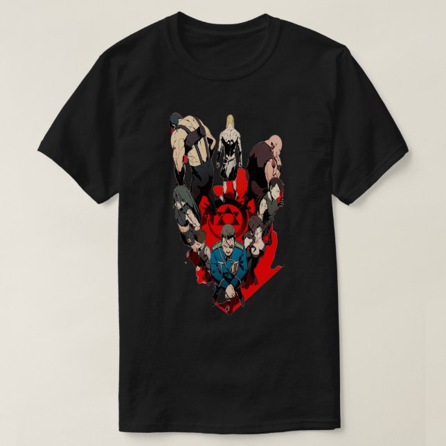 7 Deadly sins T-Shirt (Design Front)