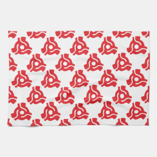 7 inch 45 rpm vinyl adapter insert spindle spider kitchen towel