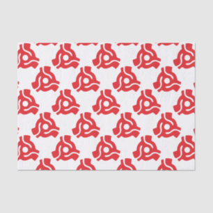 7 inch 45 rpm vinyl adapter insert spindle spider tissue paper