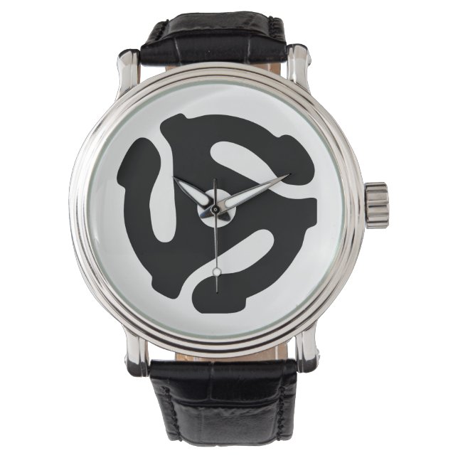 7 inch 45 rpm vinyl adapter insert spindle spider watch (Front)