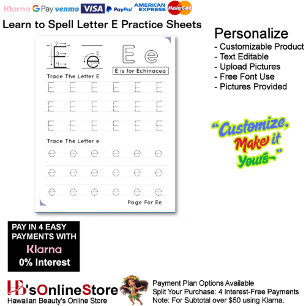 7 Learn To Spell Letter E Teacher Home Schooling