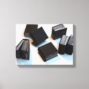 7 Livres d'artiste miniature - Toile de Photograph