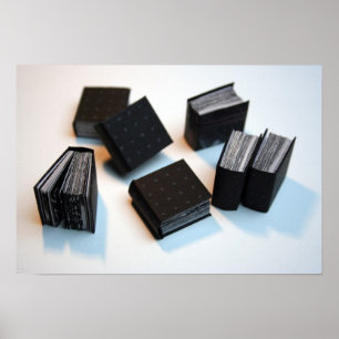 7 Miniature Artist's Books - Photography Poster