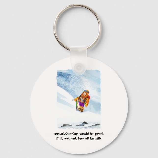 7. Mountain Keychain (Front)